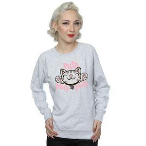 Big Bang Theory Womens/Ladies Soft Kitty Purr Sweatshirt / Heather Grey